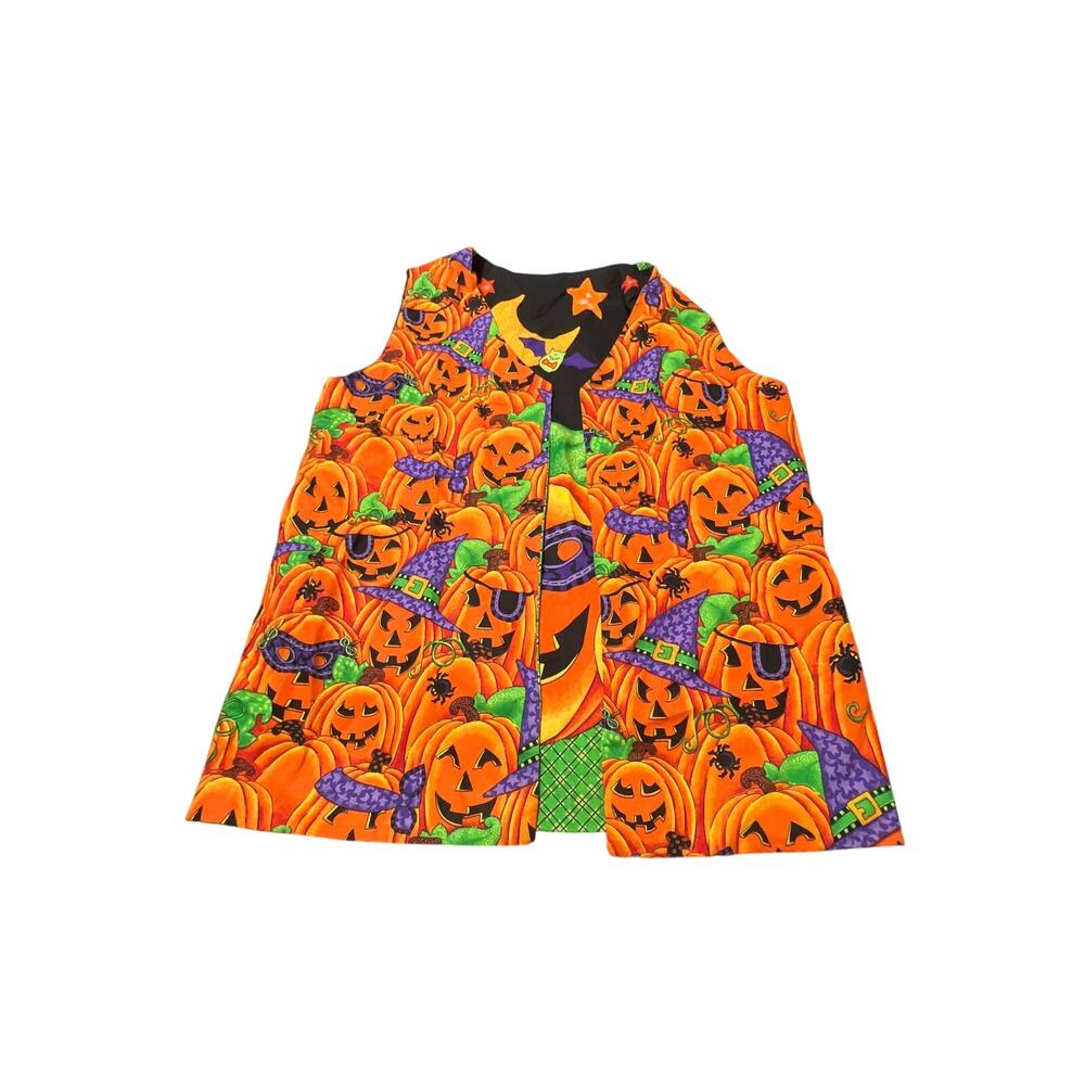 Ugly Halloween Reversible Vest Size Medium